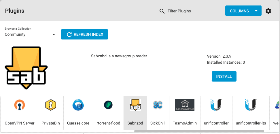 freenas plugins