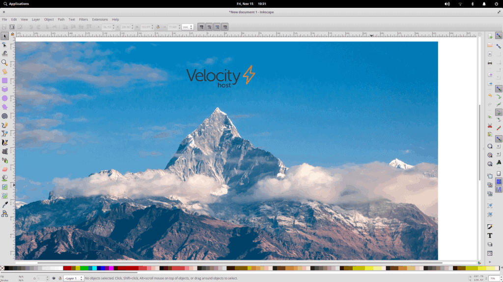 elementary os inkscape